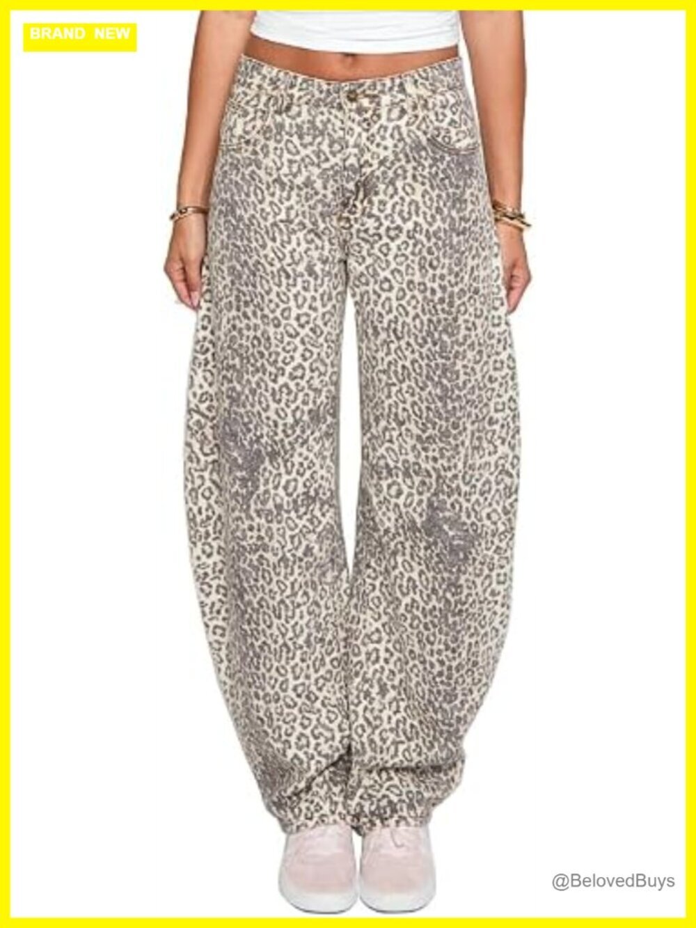 Low Rise Wide Leg Baggy Jeans Barrel Silhouette